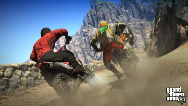 Motocross Rennen in GTA 5